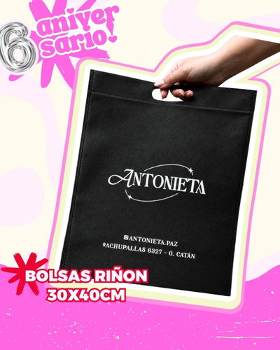 Bolsas 30x40cm manija riñon