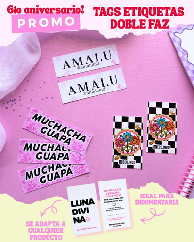 ETIQUETAS INDUMENTARIA