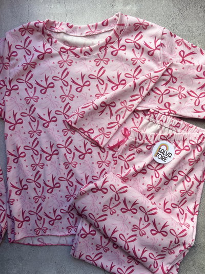 Moños rosa 