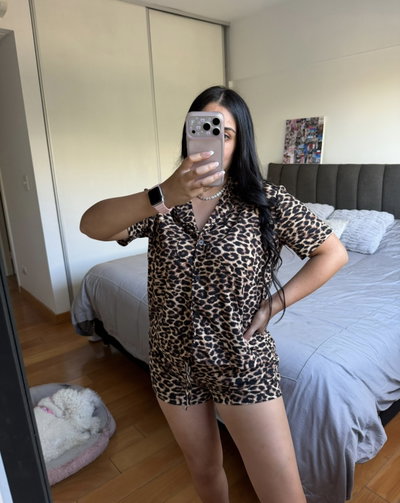 Animal Print corto