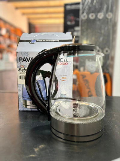 Pava Eléctrica de vidrio 2lts