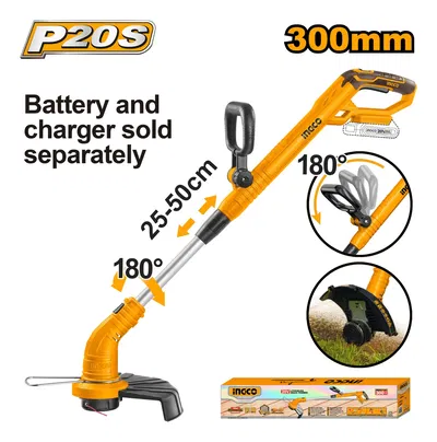 BORDEADORA 20V 300MM · INGCO