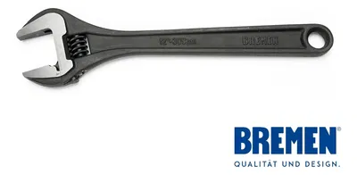 LLAVE AJUSTABLE FOSFATIZADA 12" BREMEN (CrVa)