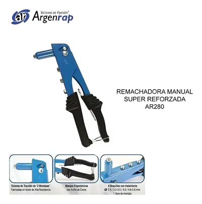 Remachadora Manual Super Reforzada - AR-280 