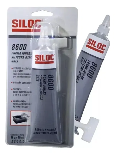 Siloc 8600 forma juntas silicona oximica gris