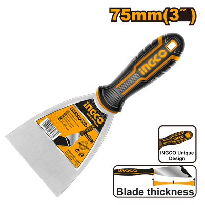 ESPATULA ACERO INOXIDABLE 3" 80MM • INGCO