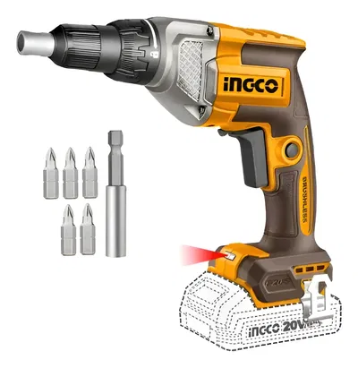 ATORNILLADOR DURLOCK 20V - SIN BAT. NI CARGADOR • INGCO