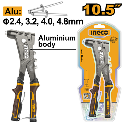 REMACHADORA INDUSTRIAL 10,5" 2,4 A 4,8MM • INGCO