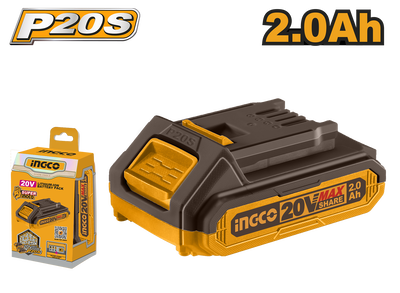  BATERIA 2.0AH 20V INCLUYE LED DE CARGA • INGCO
