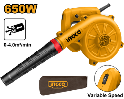 SOPLADOR ELÉCTRICO 650w • INGCO