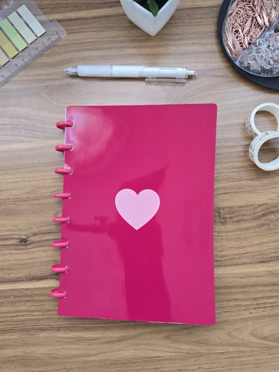 Cuaderno Discos FRAMBUESA