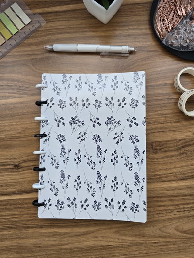 Cuaderno Discos BLANCO y NEGRO