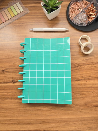 Cuaderno Discos TURQUESA