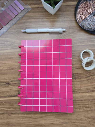 Cuaderno Discos FRAMBUESA