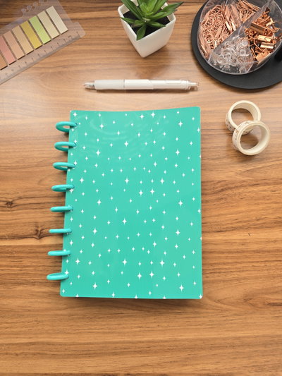Cuaderno Discos TURQUESA