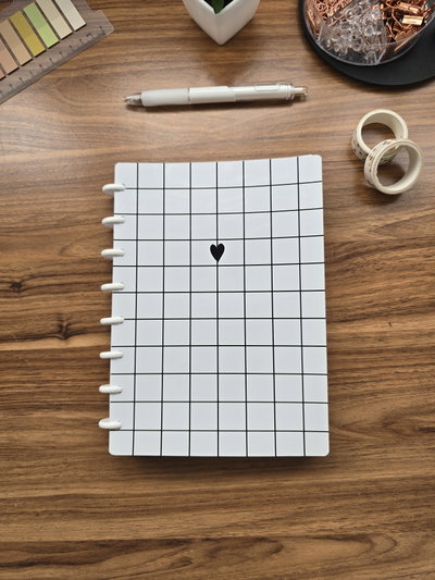 Cuaderno Discos BLANCO