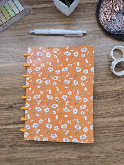 Cuaderno Discos NARANJA