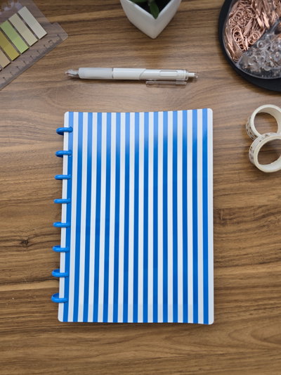 Cuaderno Discos AZUL