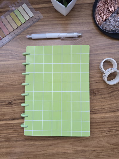 Cuaderno Discos PISTACHO