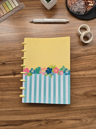 Cuaderno Discos AMARILLO