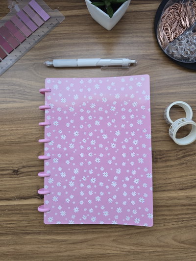 Cuaderno Discos ROSA