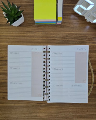 AGENDA SEMANAL Flor 