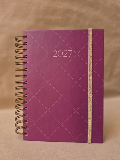Agenda 2027 Semanal - Colección BORDÓ