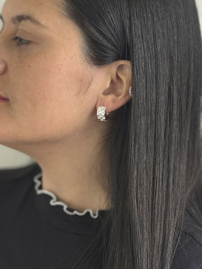 AROS LINK SILVER ACERO BLANCO