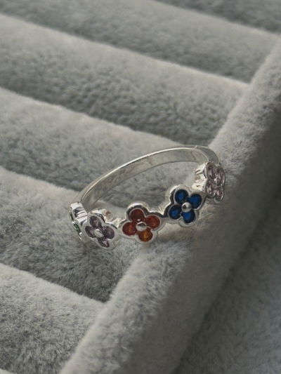 ANILLO ARETHA SILVER - ACERO BLANCO