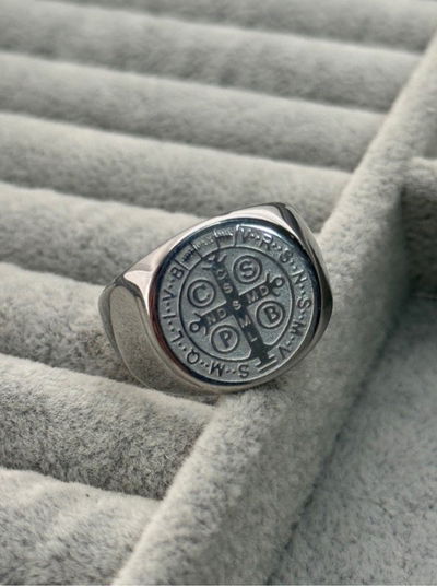 ANILLO SAN BENITO ACERO QUIRURGICO