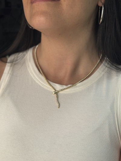 COLLAR ELYNA GOLD ACERO QUIRURGICO