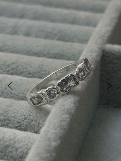 ANILLO JONI SILVER - ACERO BLANCO