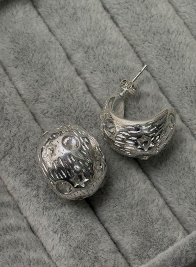 AROS SHARMA SILVER - ACERO QUIRURGICO