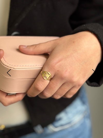 ANILLO INICIAL ORO 18k