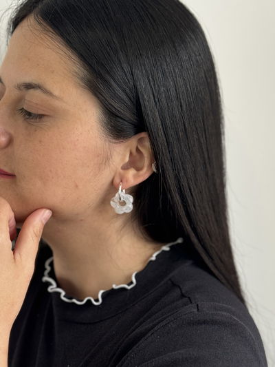 AROS FLOWER WHITE ACERO BLANCO