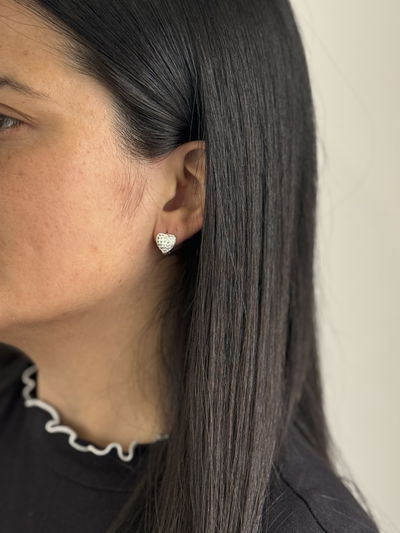 AROS CÓSMIC LOVE SILVER ACERO BLANCO