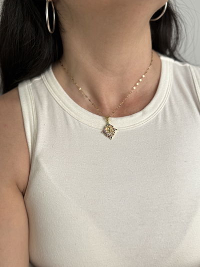 CADENA ANEN GOLD ACERO QUIRURGICO