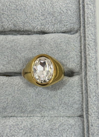 ANILLO SOULD GOLD - ACERO QUIRURGICO