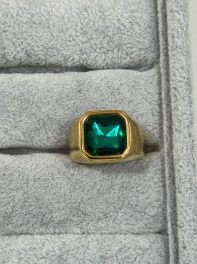 ANILLO CAPSTONE GOLD - ACERO QUIRURGICO