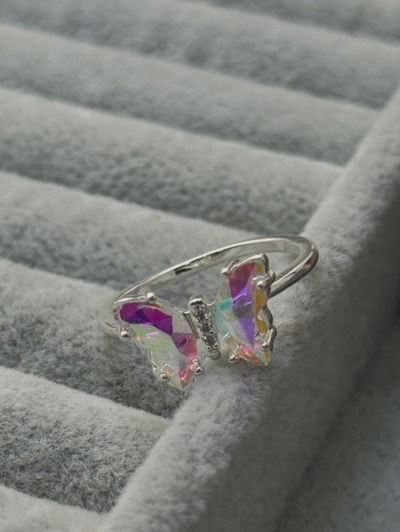 ANILLO ELLA SILVER - ACERO BLANCO