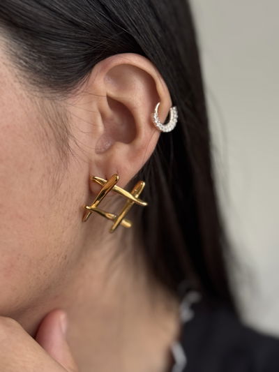 AROS BRISA GOLD ACERO QUIRURGICO