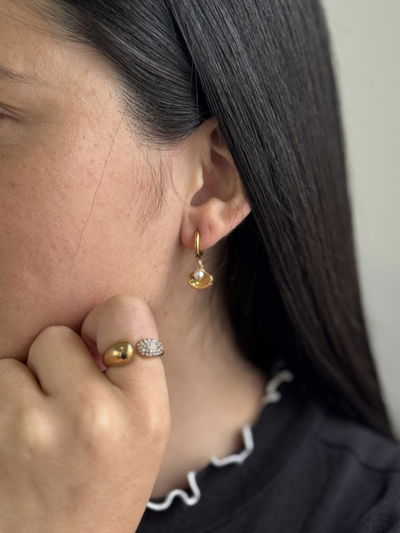 AROS FEVER GOLD ACERO QUIRURGICO