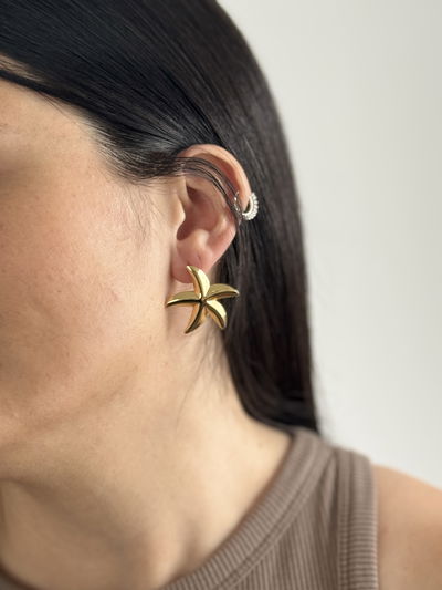 AROS DELFI GOLD ACERO QUIRURGICO