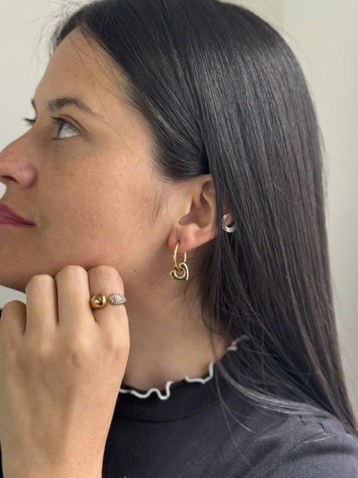 AROS STEEL GOLD ACERO QUIRURGICO