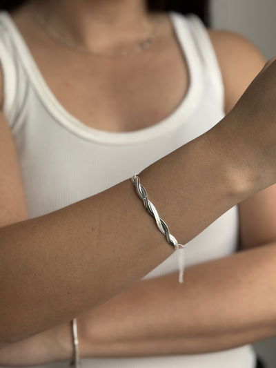 PULSERA DEBBIE SILVER - ACERO BLANCO