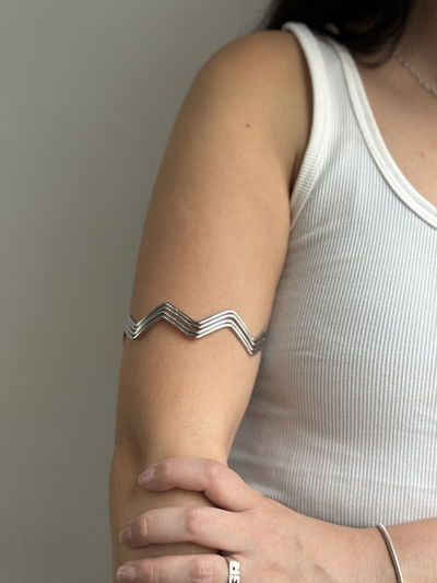 BRAZALETE DAY SILVER ACERO QUIRURGICO