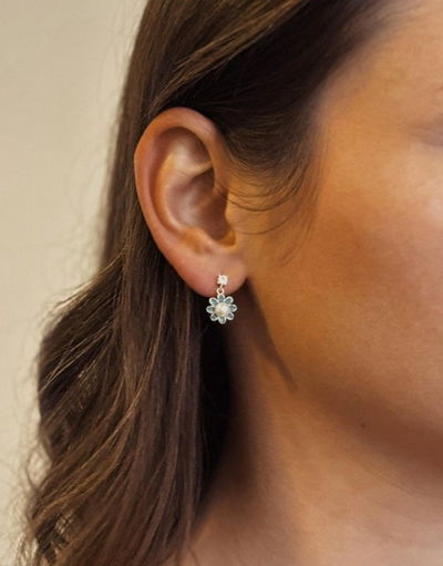 AROS IRINA PLATA 925