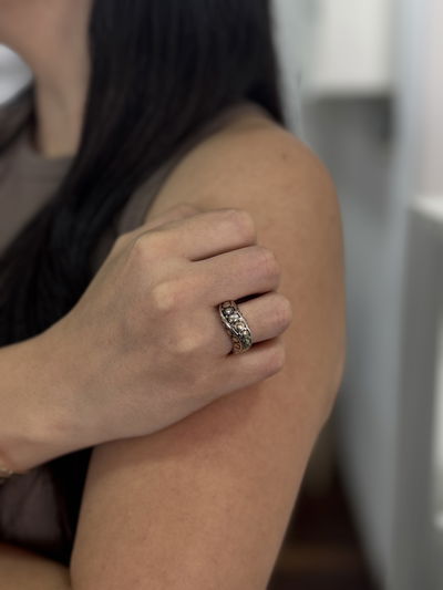 ANILLO DELTA PLATA 925