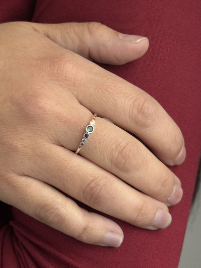 Anillo Plata 925 - multicolor