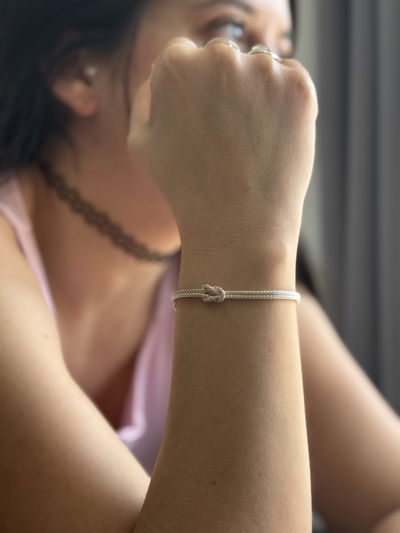 Pulsera Plata 925 - Nudo